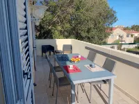 CALVI new apt WIFI 3bedroom, 6 people, air-conditioned, 10mm beach - 2-Star
