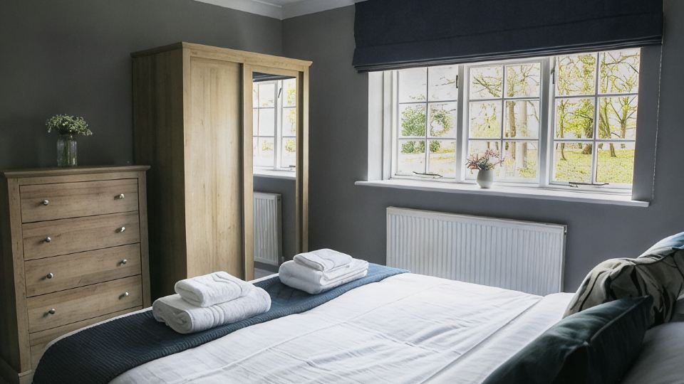 Single storey 2 bedroom lodge