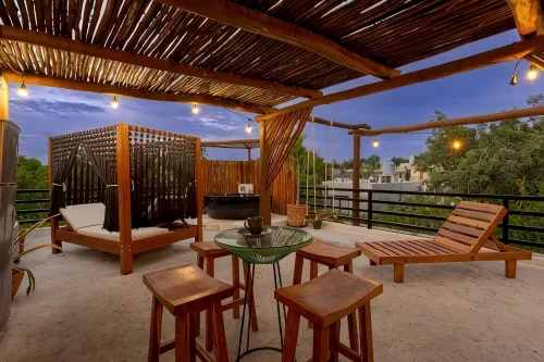 Villa/Boutique 4 BDR VIP Concierge/Chef in la Veleta Tulum - 빌라