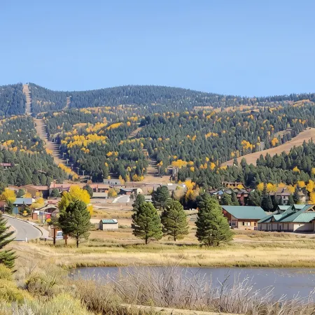 Angel Fire Mountain Retreat! Cozy 2 bedroom, 2 bath condo, sleeps 6 people.