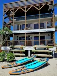 30 Seconds to Beach Path! Outdoor Tiki Bar w/ TV! Kayaks, SUP's, Bikes & More! - Wifi