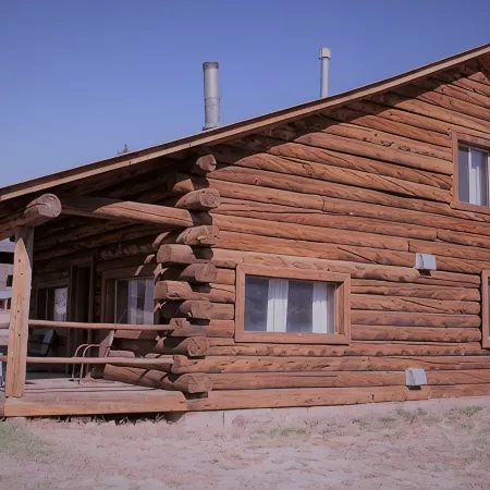 Enjoy a Get-A-Way @ this cozy log cabin on Eagle Nest Lake, in Eagle Nest NM!!