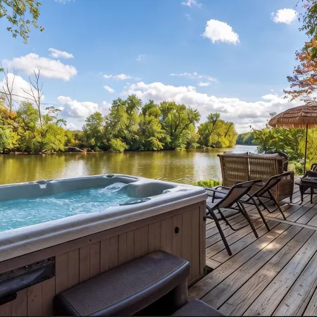 Welcome to The Boathouse! Waterfront/Boats/Hot tub