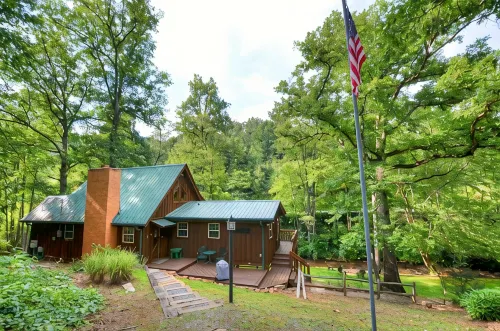 Cute Cabin On The Creek Near Dillsboro - Alppimaja