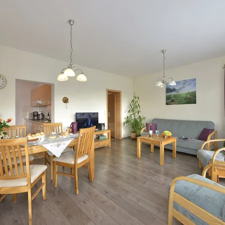 Spacious stylish apartment in idyllic port town on the Baltic