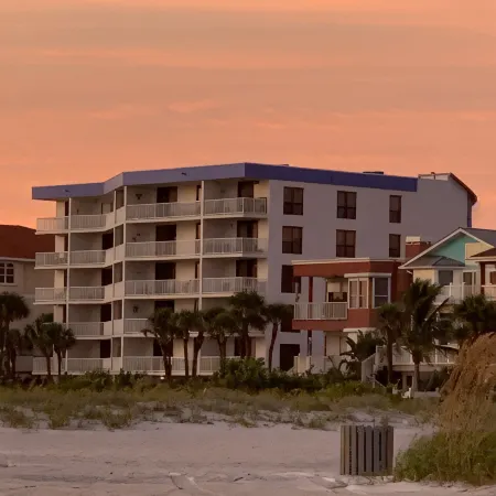 Stunning Beach Views from Balcony in Upscale Beachfront Condo with Pool and Spa