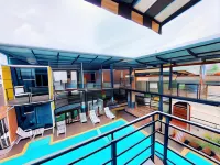 Retro Box Hotel Chumphon - badewanne