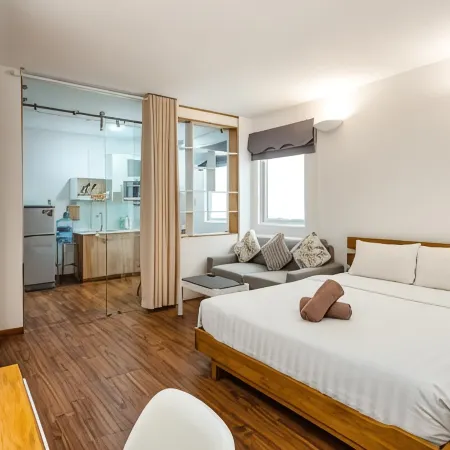 SaigonOne Serviced Apartment Отели рядом с достопримечательностью «Парк 30/4»