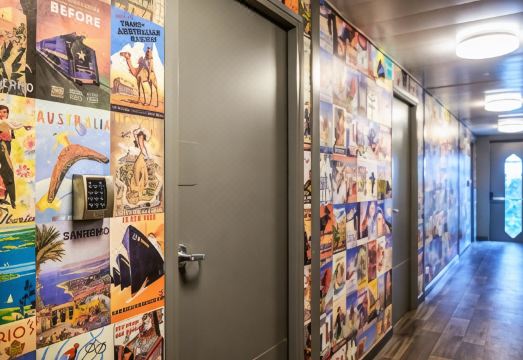 호텔F1 휴게 공간