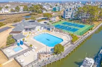 Obx: Pirate's Cove/Waterfront 55ft Dock/Beach/Community Pool&Hottub/Marina/Fish
