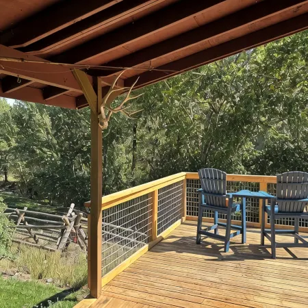 Secluded creek-side ranch house in the heart of Custer County.