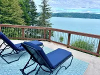 Hood Canal Retreat w/ Hot Tub, Game Room & Stunning Views