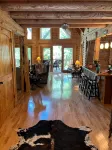 Lake Front Log Home...12 Acres on Private Cove