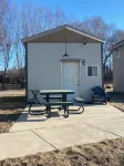 The Galactic Getaway - Lakeside Tiny Home Rental - Queen Bed