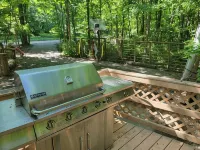 Charming lake cabin located next to Racoon State Park. - 3 tähden