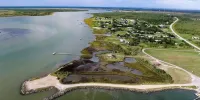 Waterfront Cabin with Amazing Private Fishing Pier and 6 Acres on the bay