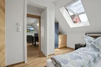 Newly renovated vacation apartment with terrace in a central location in Friedrichshafen - ห้องครัว