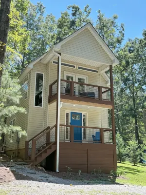 Charm of a Tree House. Comforts of Home.