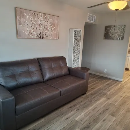 Centrally located close to everything with private entry and private yard.