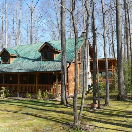 Log Cabin on Edge of National Park; Over the Top Amenities & Reviews