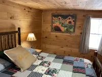 奧薩布爾河畔佔地5英畝適合滑雪及冬季戶外探險者的溫馨小屋 - Wi-Fi