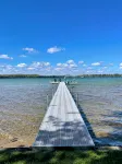 Lakefront Oasis w Beach + Dock for Your Boat