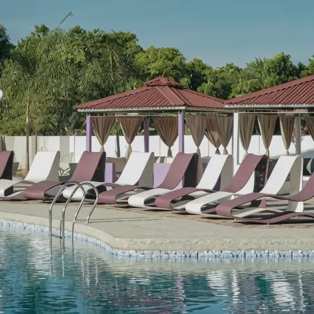 The Blessed Purple Bamboo Beach Resort