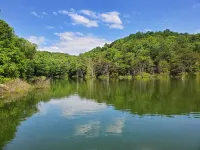 FORD'S CREEK CABIN: Secluded Lakefront Rock Cabin in the Woods-Big Lake View - Chalets
