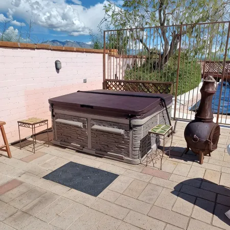 Beautiful home with pool,  private, close to UA & Downtown, arts. Great prices!