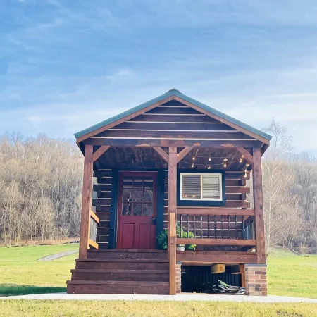 Tiny Cabin Along the River