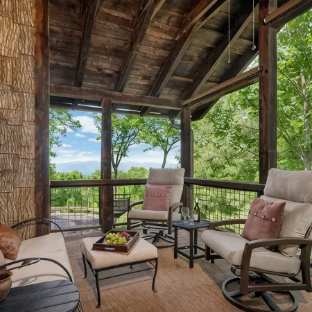 Luxury Mountain Cabin Near Asheville/Spectacular Views/Private Hiking Trails