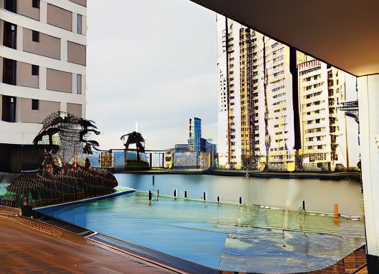 Apartment 5 Stars + Pool Infinity + View Icon Hcmc_2