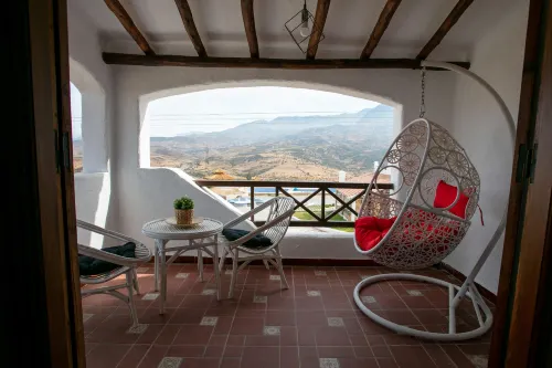 Bungalow Double 18 - El Cortijo Chefchaeun Hotel & Spa - balcony