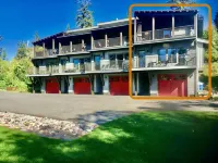 New AC! Riverfront Townhome, 3 bed 2 full/2 half bath, Hot Tub, Private Dock and Fire Pits Hotels near Whitefish Farmers' Market