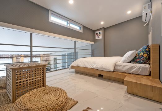 가평 까사노블풀빌라 야경 이미지