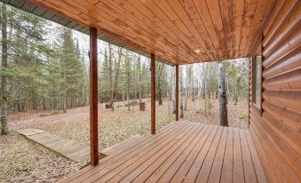 Barnum Cabin on 30 Acres w/ Soo Line Trail Access!