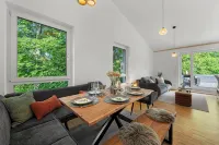 Flussperle Miesbach | Dream vacation apartment with river view and roof terrace - Wifi