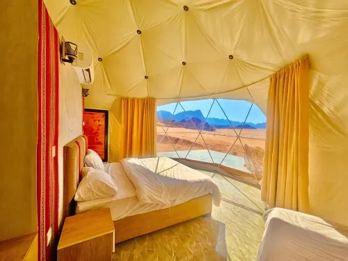 Wadi Rum Luxury Camp - parking