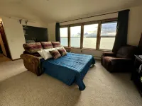Downtown Wasilla Lakefront Home w/private dock