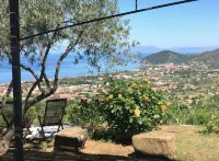 Casa Luce Castellabate - Apartment with Natural Stone Terrace, Sea View Guaranteed