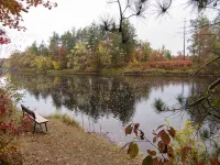 Secluded 3-bedroom cabin on the Chippewa River near Ladysmith, WI with WiFi, AC - Wifi