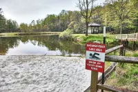 Cabin Retreat With Mountain and Water Views!! Foosball, Fire Pit, AC - 4-Star