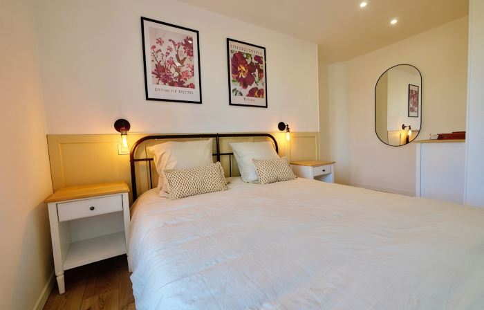 D-DAY SUITES:Liberty 35m²/Centre Ville/4 pers/2min from train station/15min from Utah Beach
