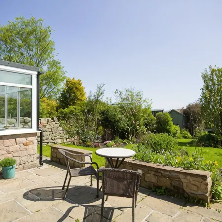 Cosy cottage with delightful private garden and summerhouse.