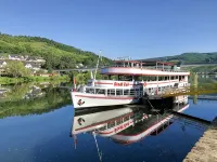 Newly renovated comfortable apartment with a view of the Moselle Hotéis em Zell