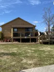Lake front  cabin on main channel Douglass Lake Great for families