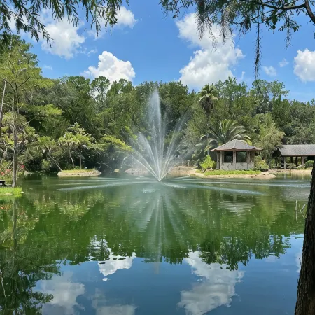 Ovedale Lodge.  A cabin on a three acre estate in Horse Country, Ocala