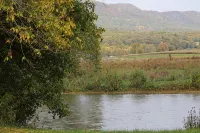 This property is located on a 65 acre farm on the Shenandoah River.