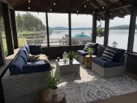 Beautiful 4th Lake Home with 3 Kings, Jacuzzi Tub, and Gazebo - 4-Star