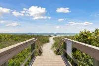 Beachfront community bliss! Steps from  ocean & rocket launches in Cocoa Beach - Condos